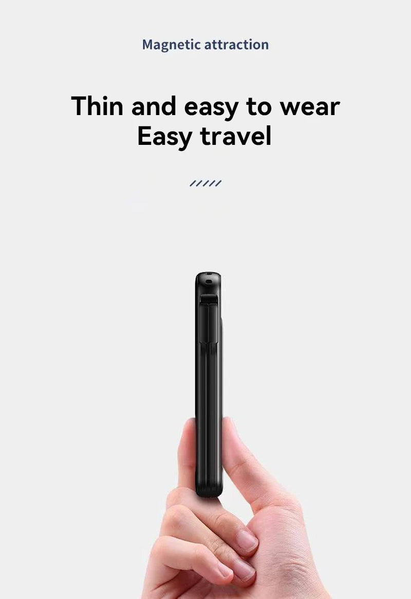 Xiaomi 50000mah Power Bank Magnetic Wireless Magsafe PowerBank Portable Built-in Wire Fast Charging Battery For Samsung iPhone