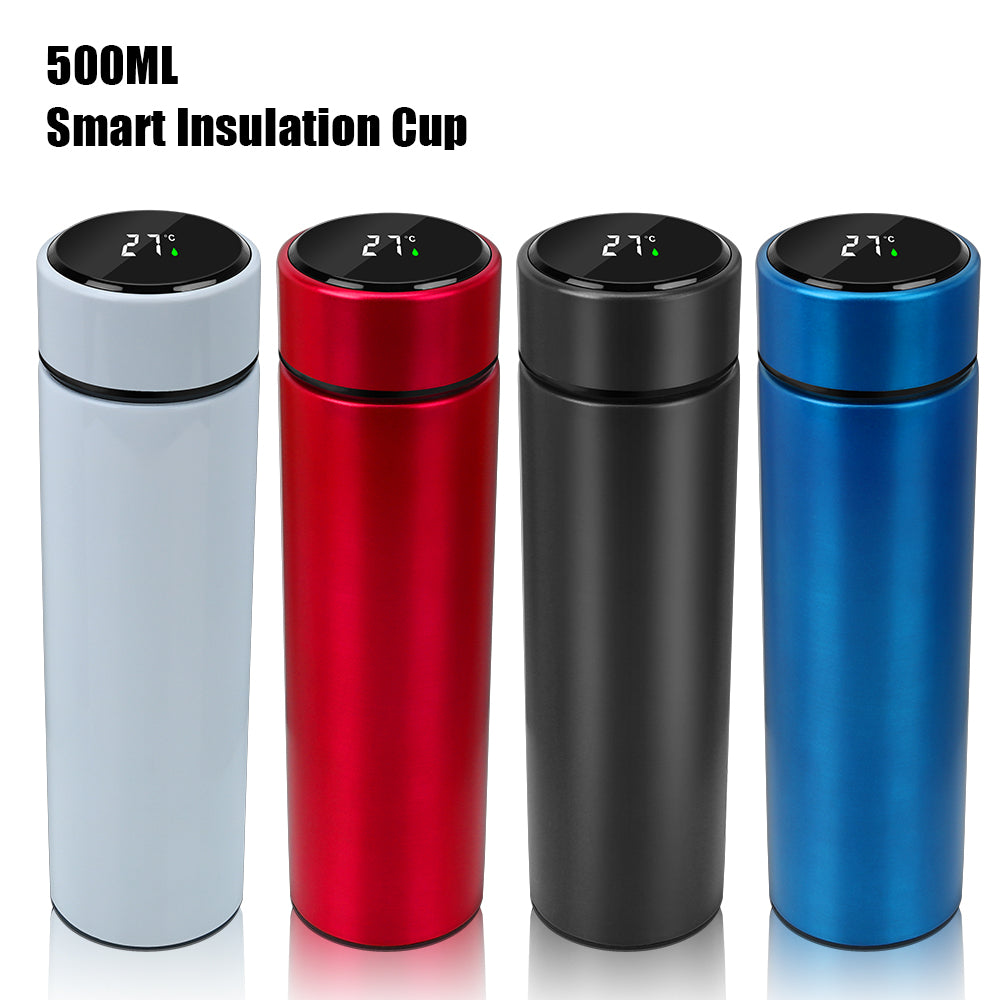 Smart Insulation Cup Temperature Display Stainless Steel Portable Intelligent Thermos Led Digital Temperature Display