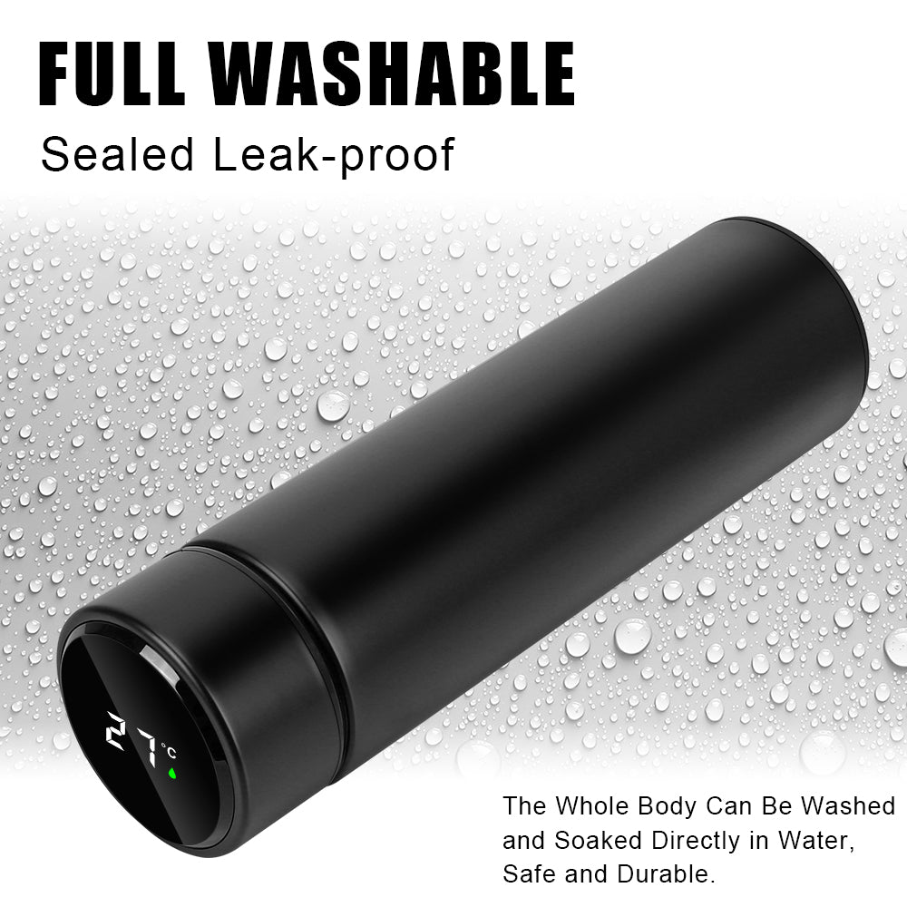 Smart Insulation Cup Temperature Display Stainless Steel Portable Intelligent Thermos Led Digital Temperature Display